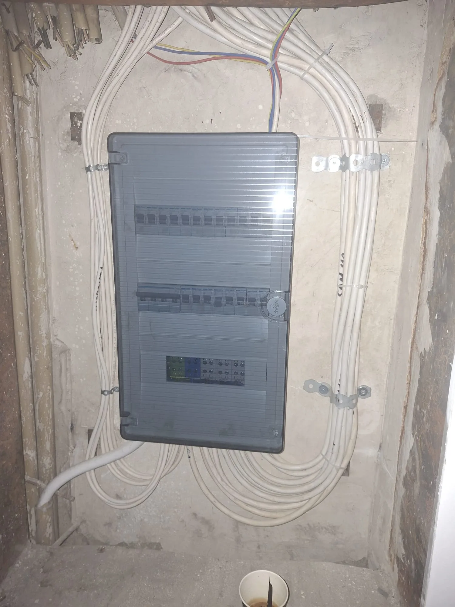 Corp A electrical panel detail